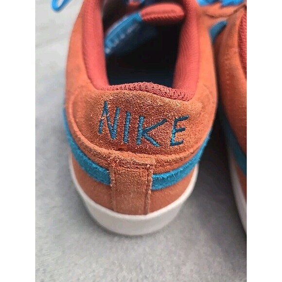 Nike Sb Blazer 418593-800 Men Size 9, Torquiose And Coral Color, New Laces, EUC - Picture 7 of 8